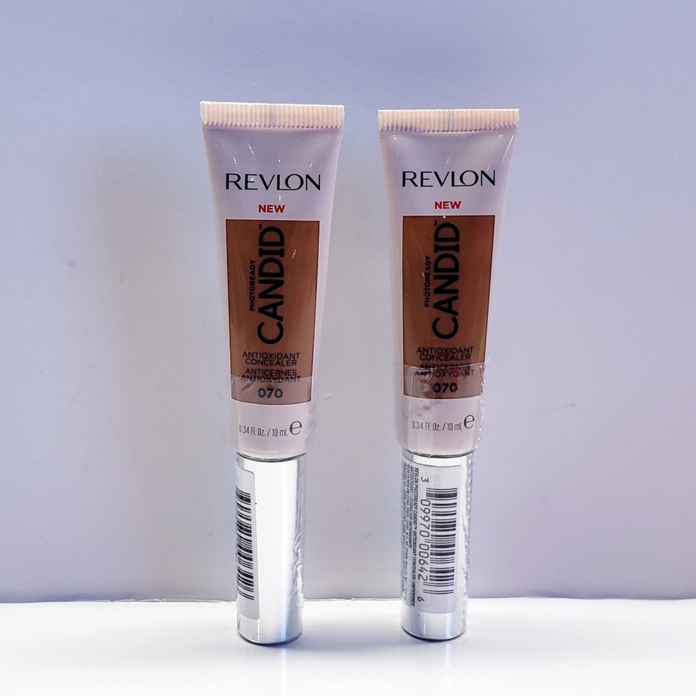 Revlon Photoready Candid Antioxidant Concealer- NUTMEG #070 (2-pack)